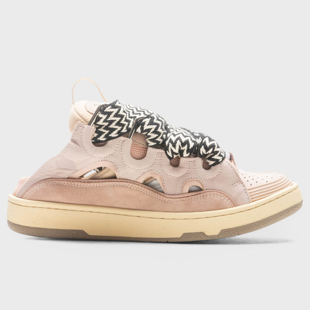 Curb Mules - Pale Pink