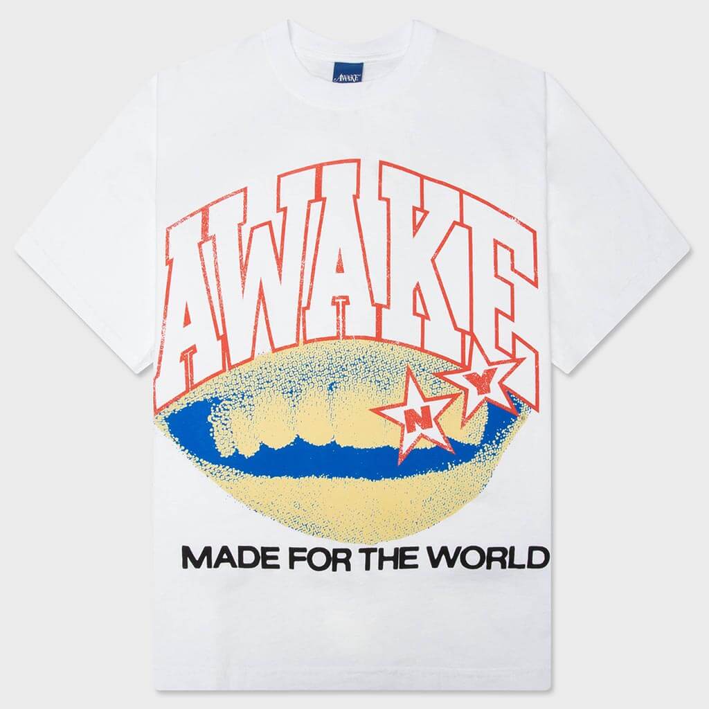 Made For The World Tee - White