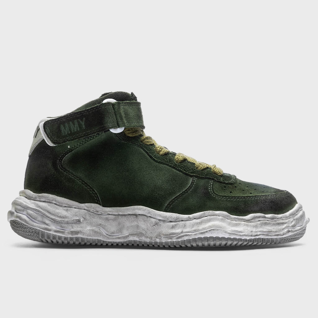 Wayne Brushed Suede High - Green