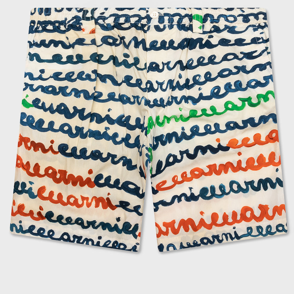 Trousers - Multicolor/Ivory