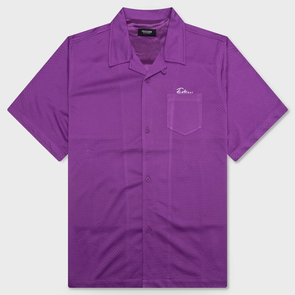 Jackson Mesh Shirt - Purple