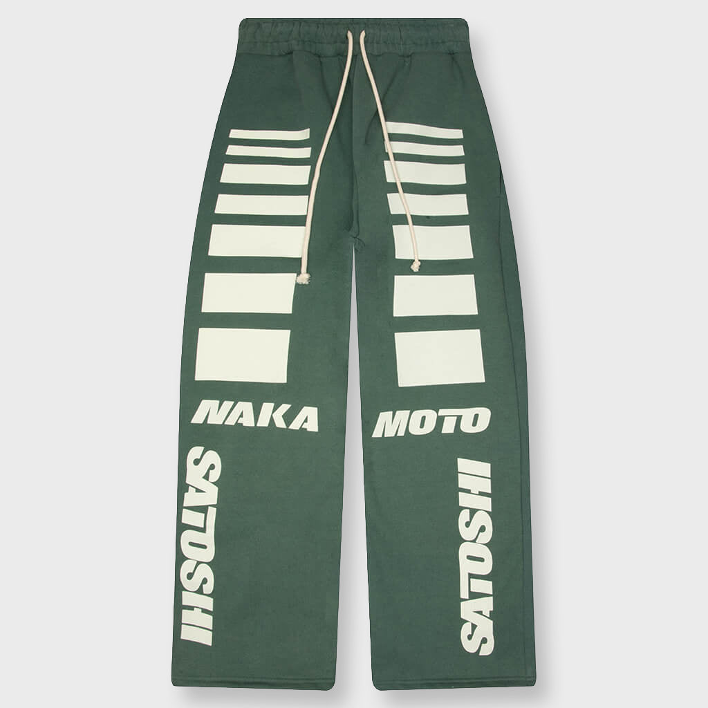 Moto Sweatpants - Green