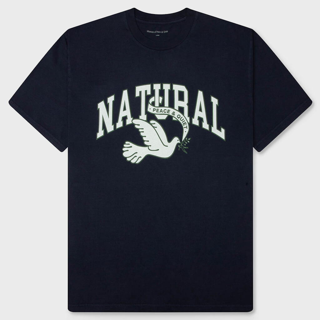Natural Dove T-Shirt - Navy