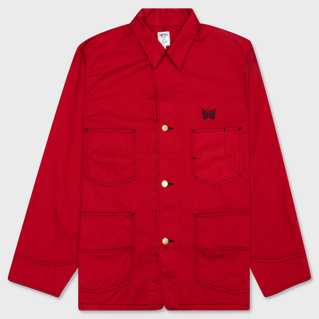 Cotton Twill Coverall - Red