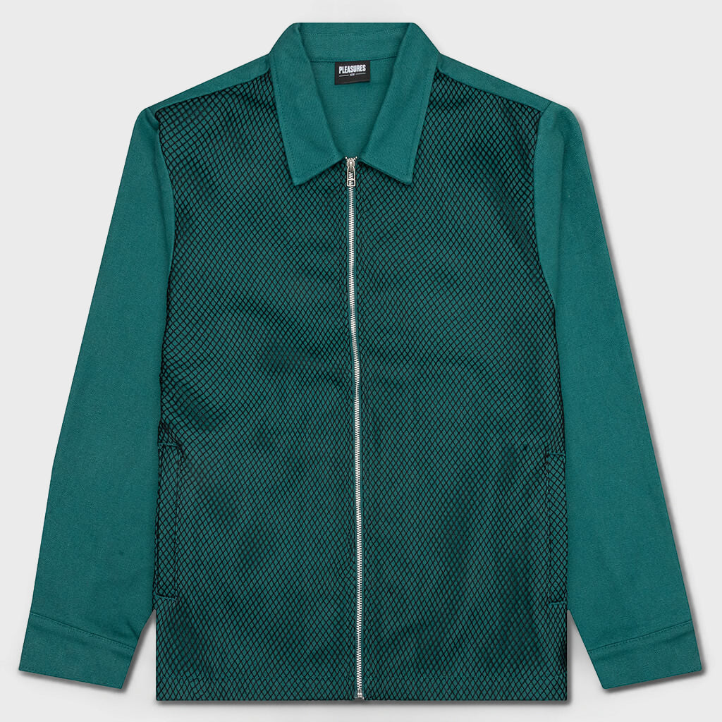 Flirt Work Jacket - Green