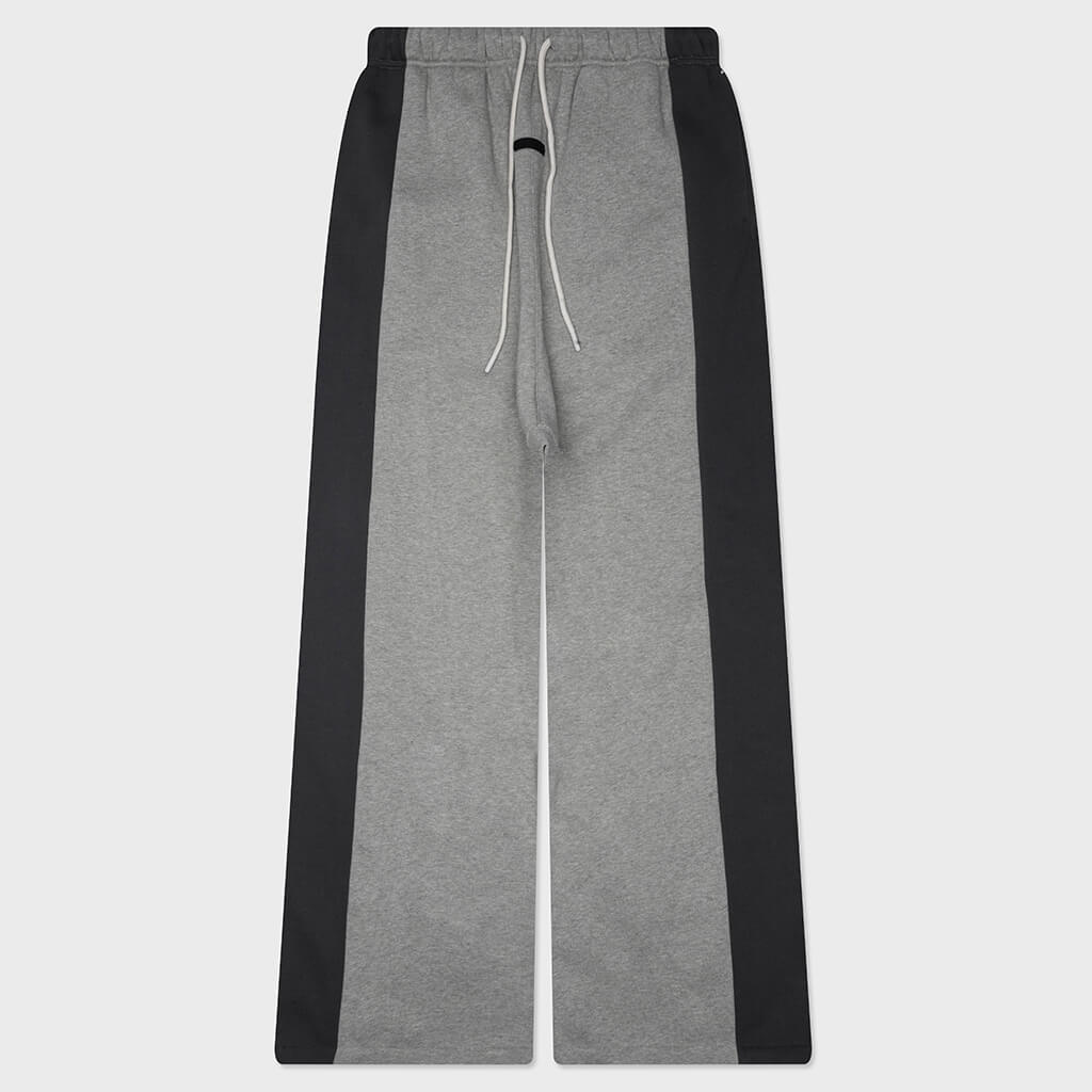 Panelled Lounge Pant - Seal Heather/Iron Grey