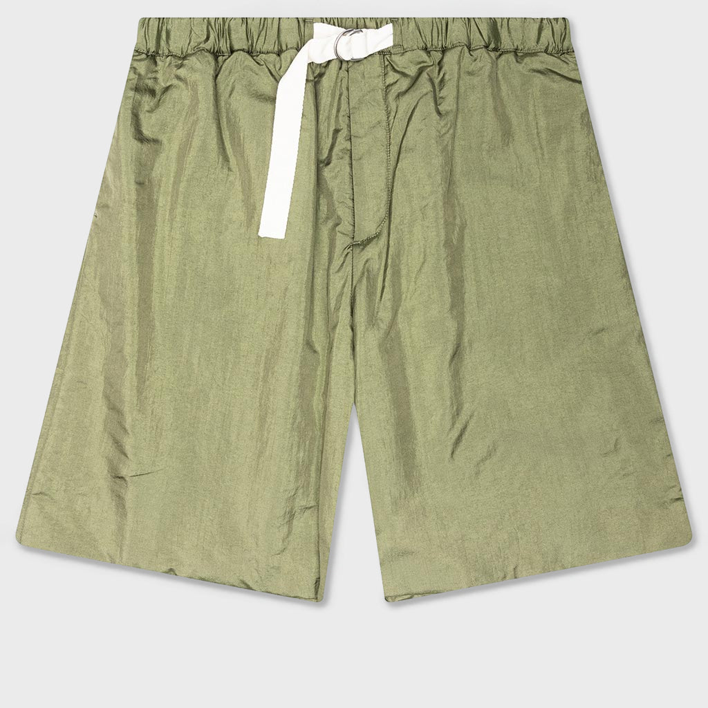 Belted Shorts - Grasshopper