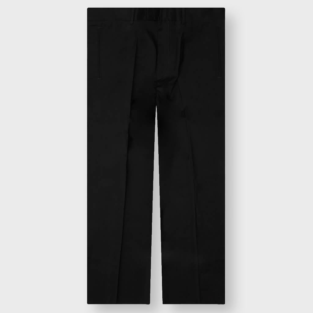 Classic Straight Pants - Black