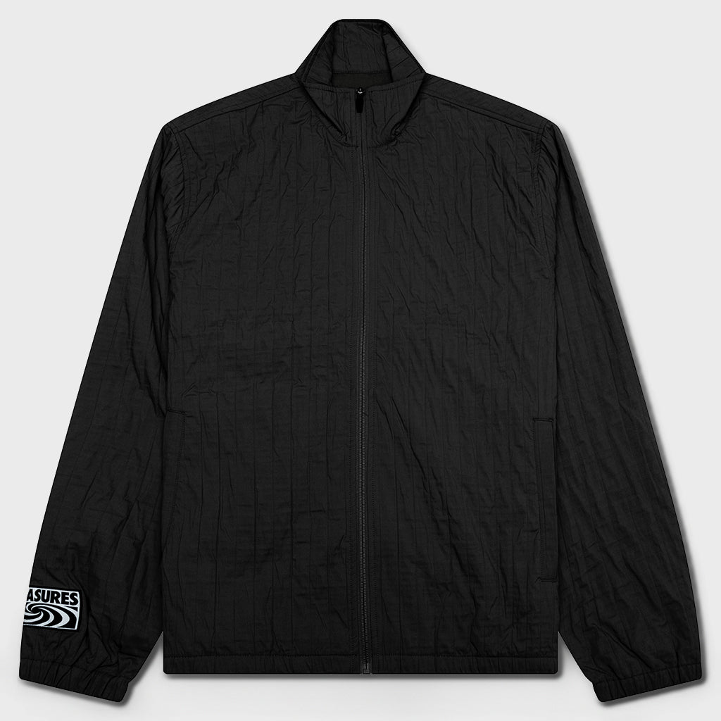 Rescue Pleated Track Jacket - Black