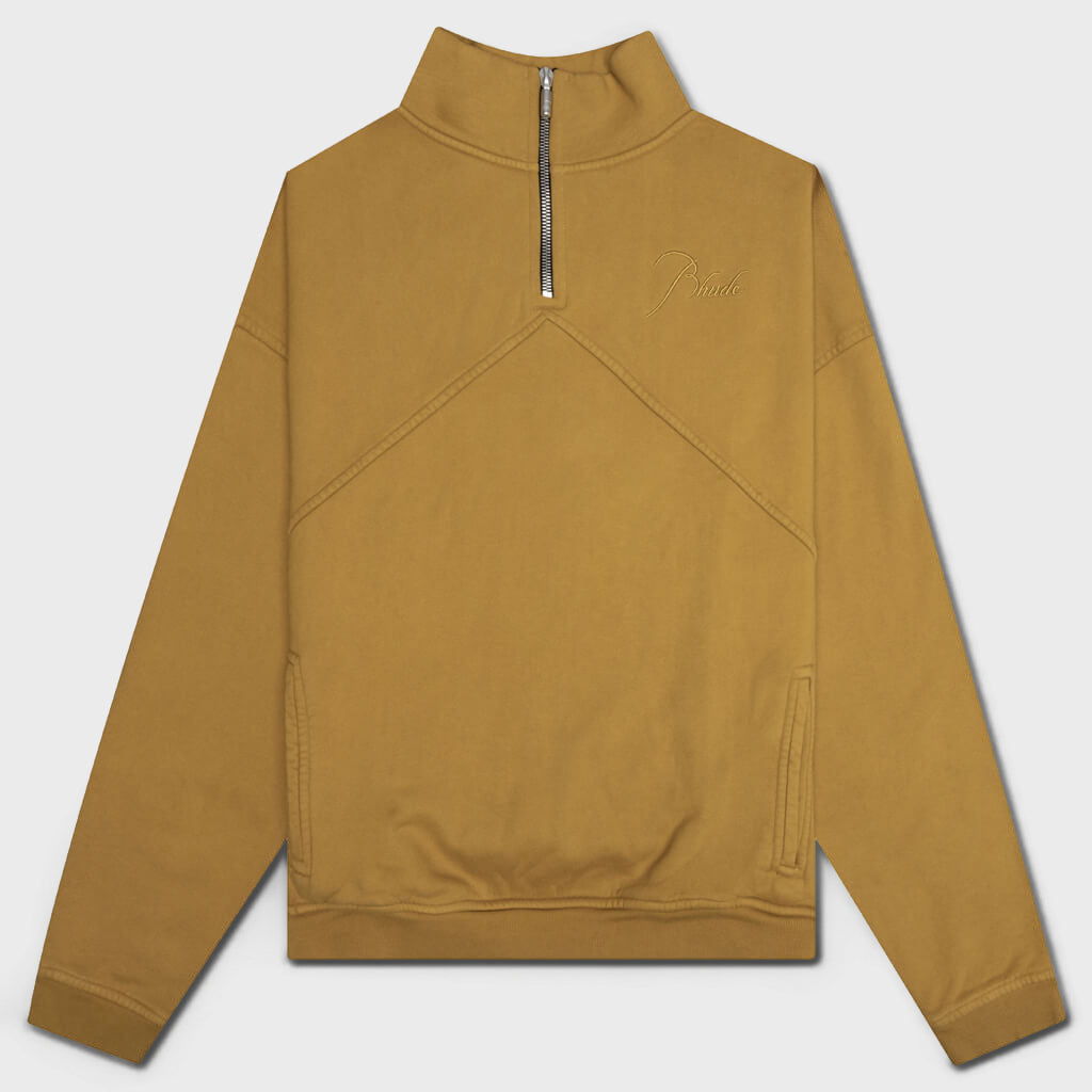 Quarter Zip - Mustard