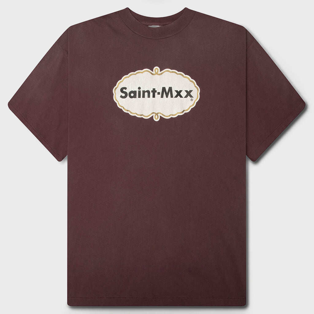 Saint Mxx S/S T-Shirt - Burgundy