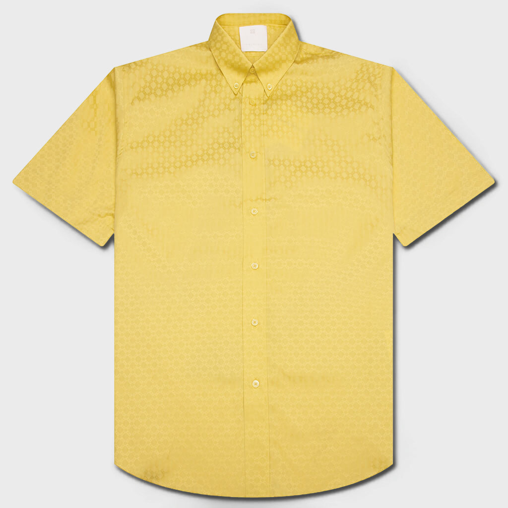 Monogram 72 Jacquard Shirt - Banana