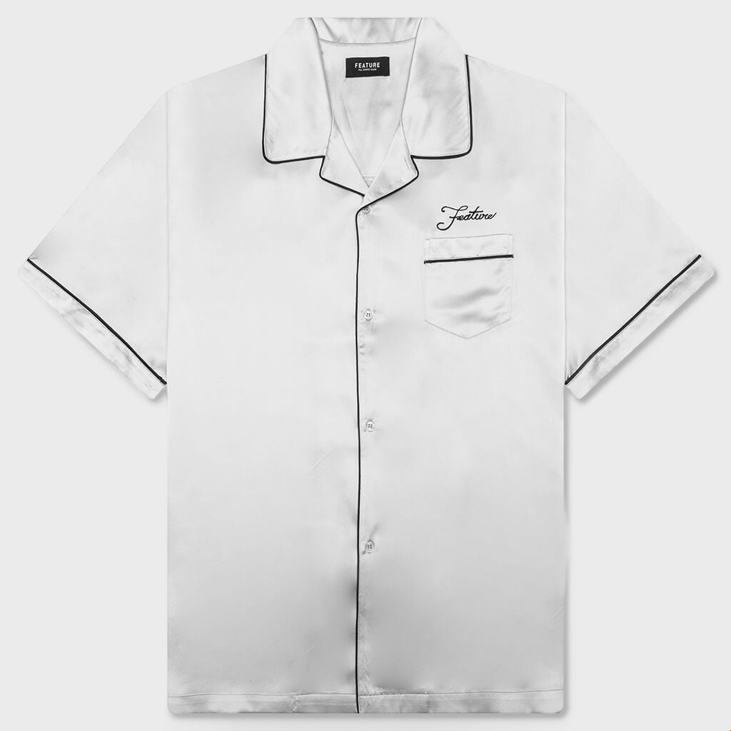 Baptiste Silk Shirt - Silver