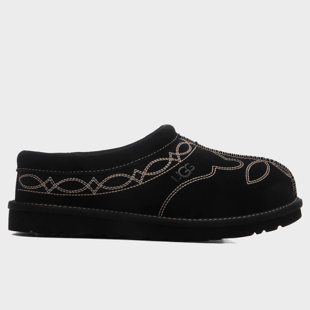 Tasman Western Slipper - Black