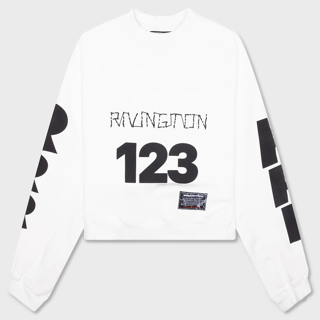 USO-123 CVA Crewneck - Max White