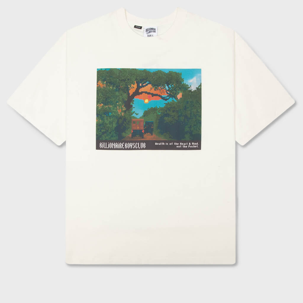 Wild S/S Knit Tee - Off White