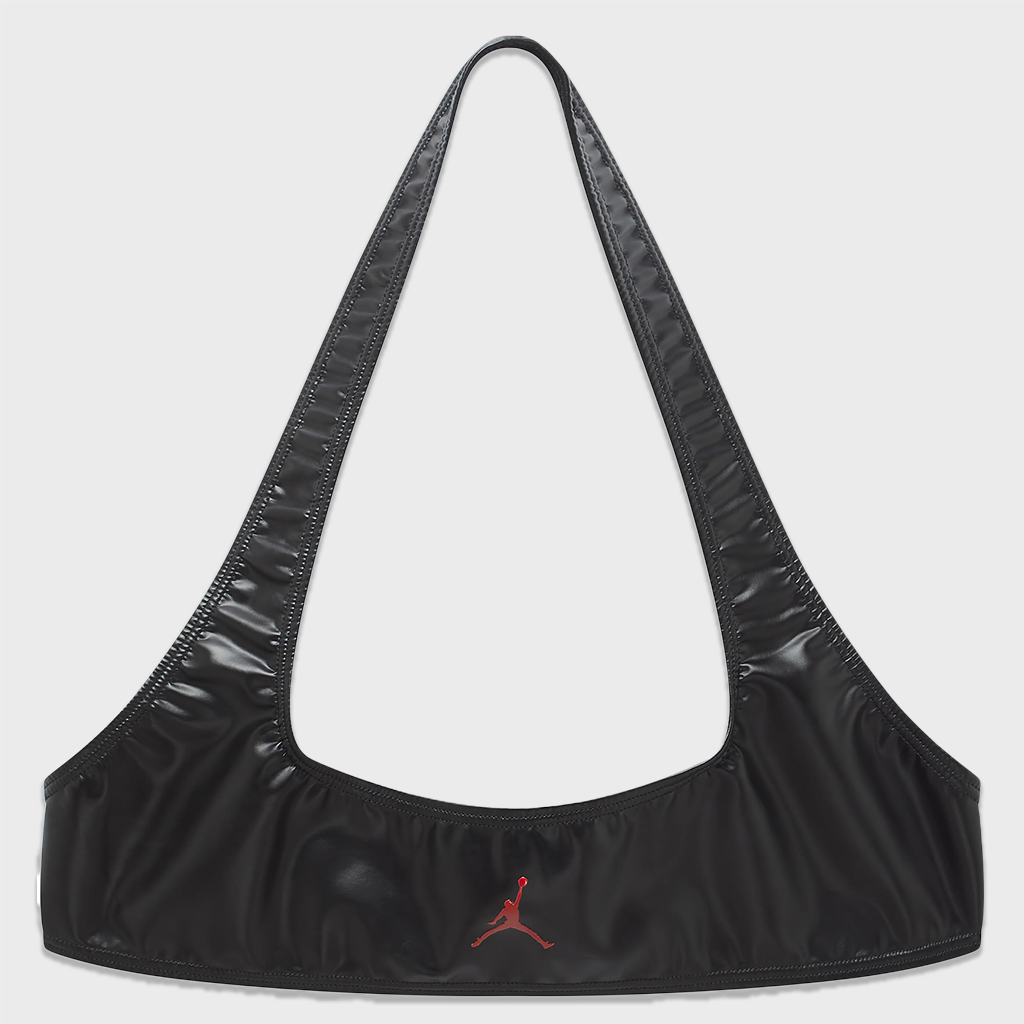 Halter Bra - Black/Gym Red