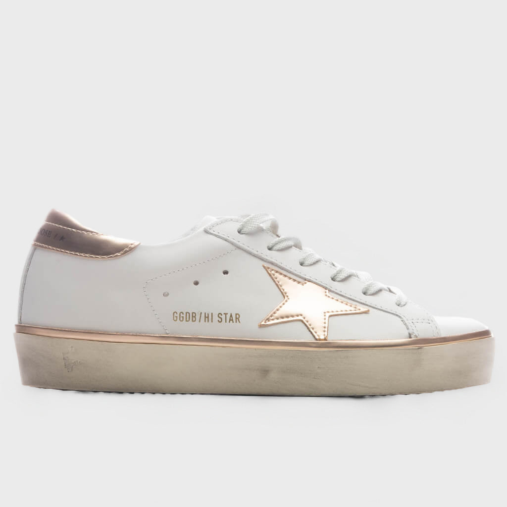 Women's Hi Star - White/Taupe