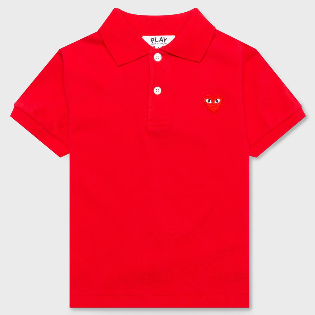 Kid's Polo Shirt - Red